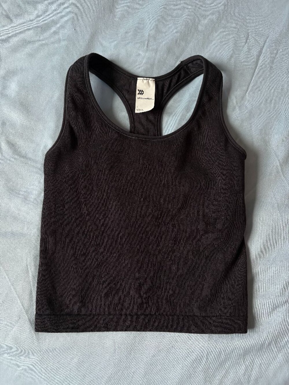 All In Motion Built In Bra Halter Tank